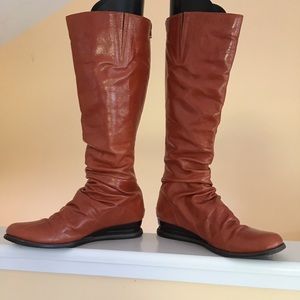 Miz Mooz Women’s tall leather boots.